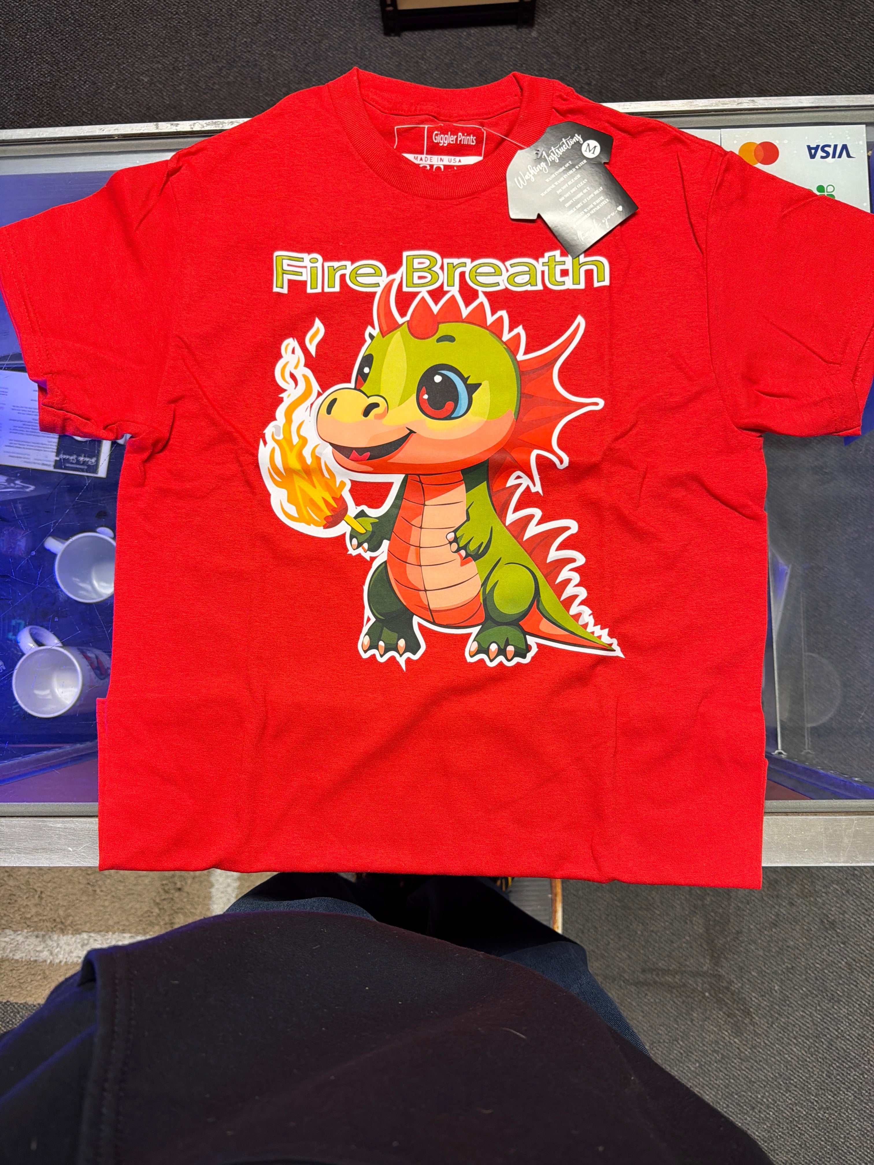 Fire breath baby line