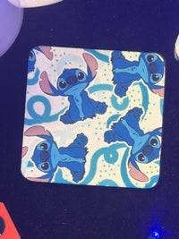 Sublimation earring and cup coasters