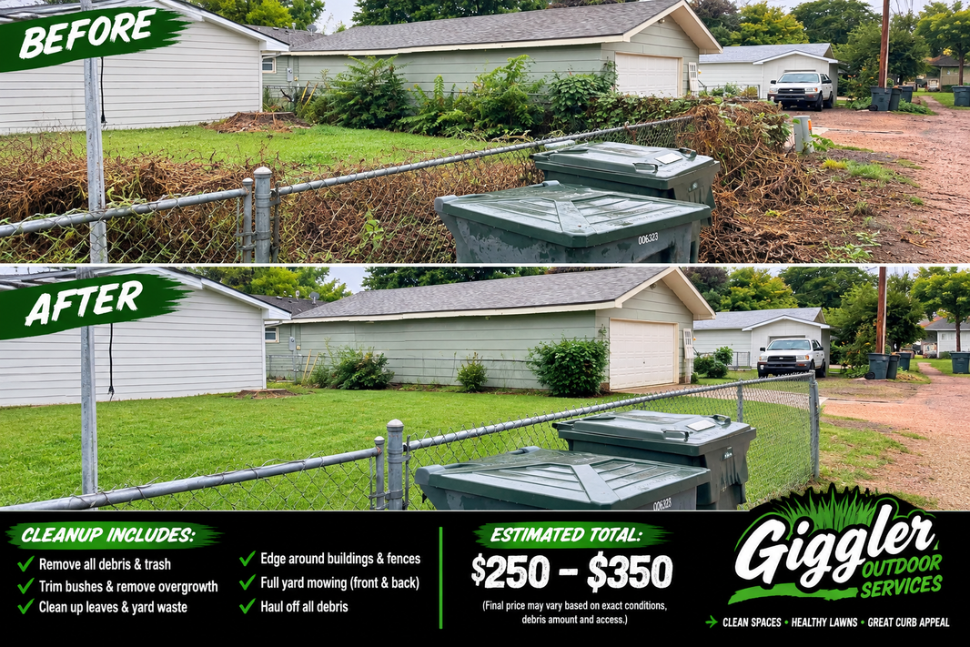 Property clean up deposit