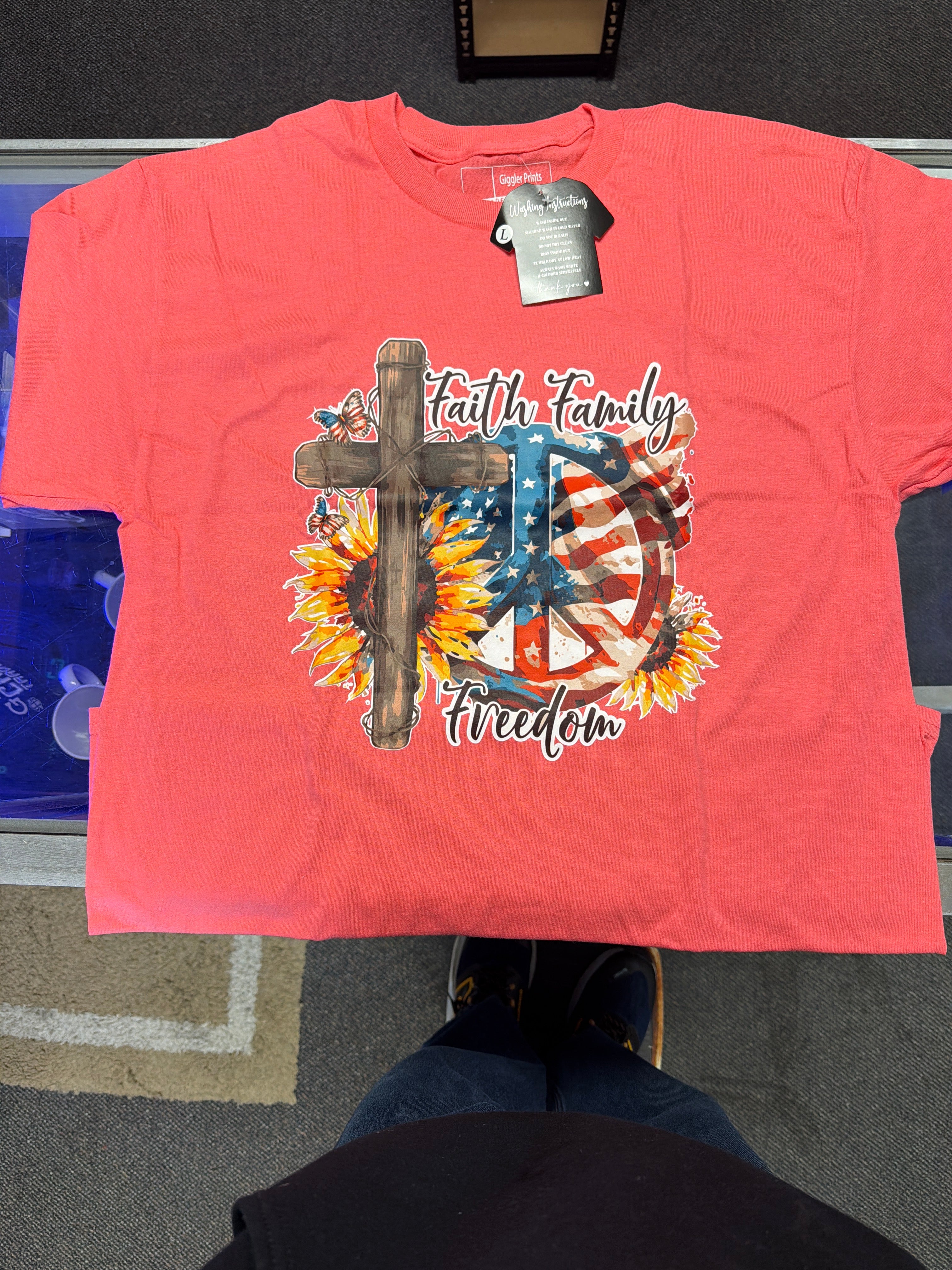 Faith, family, freedom