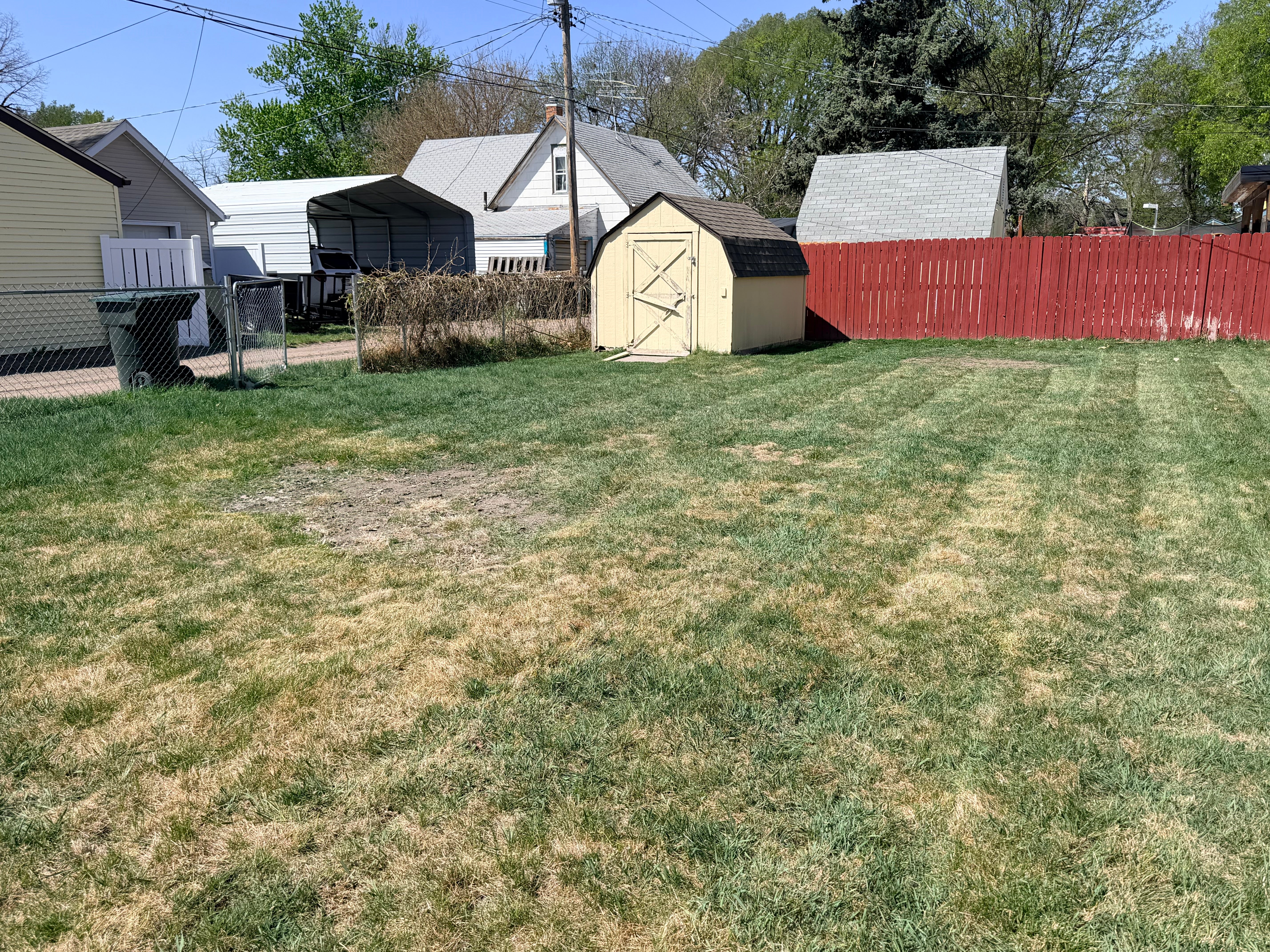 Lawn mowing