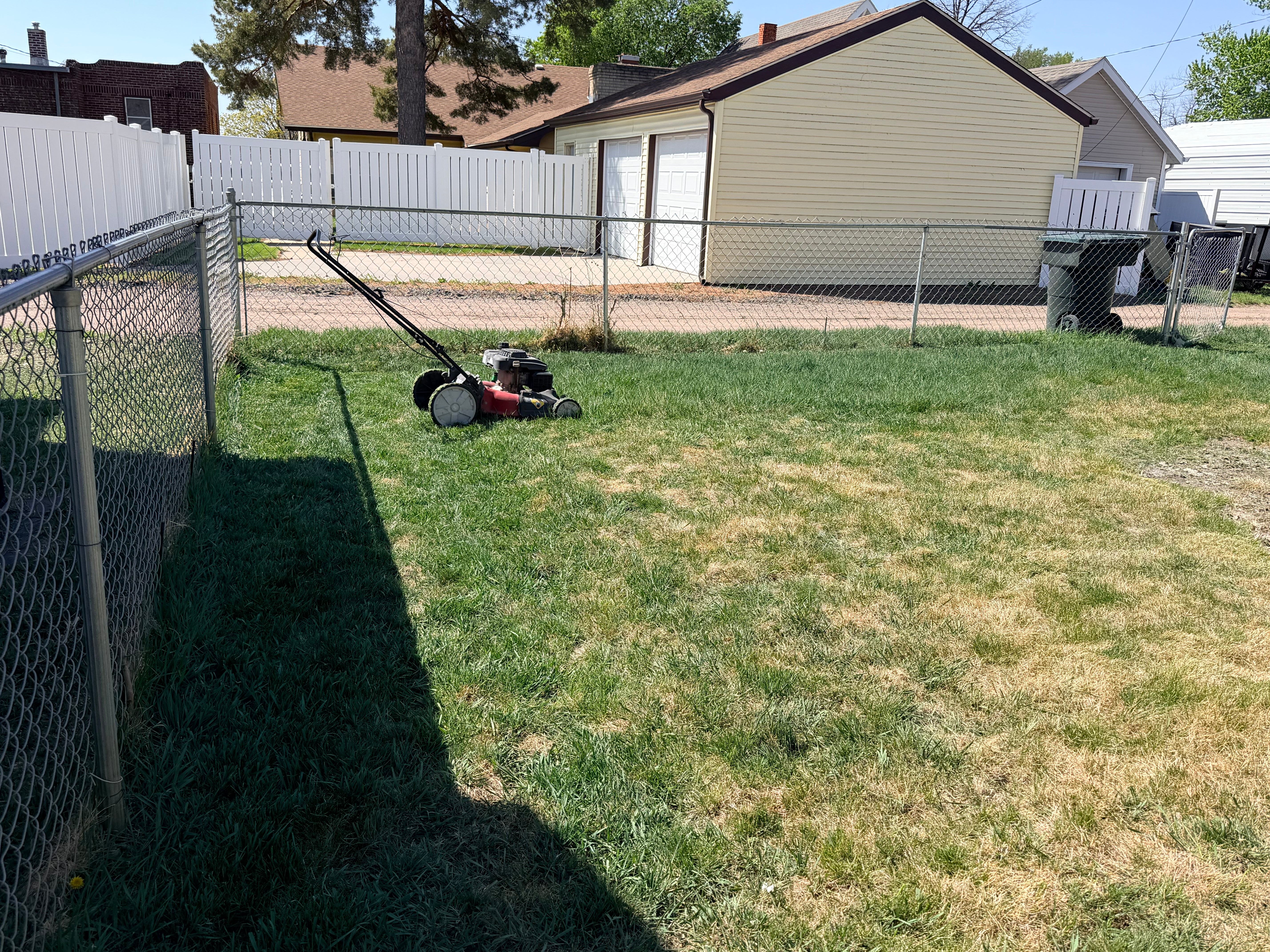 Lawn mowing