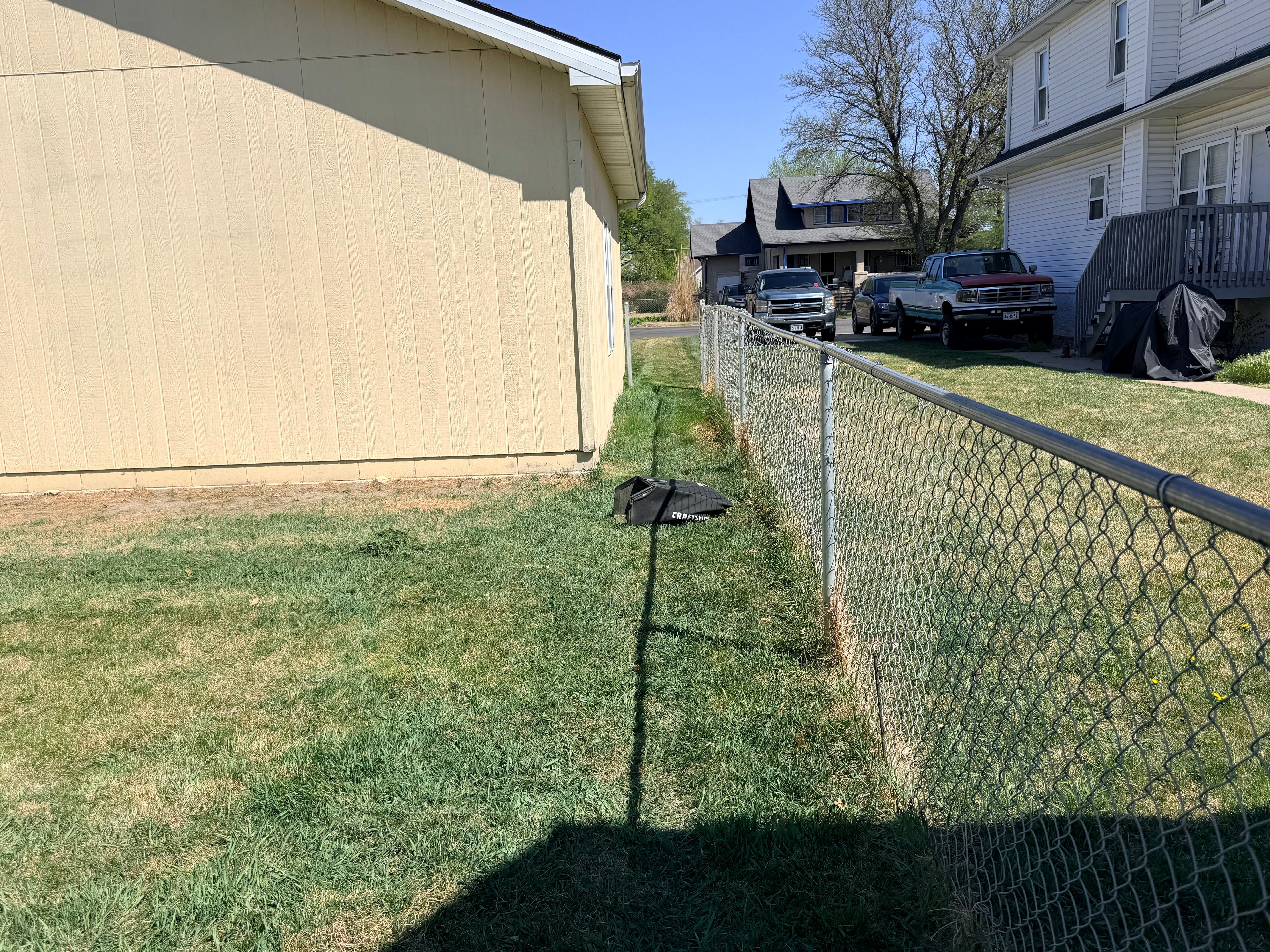 Lawn mowing