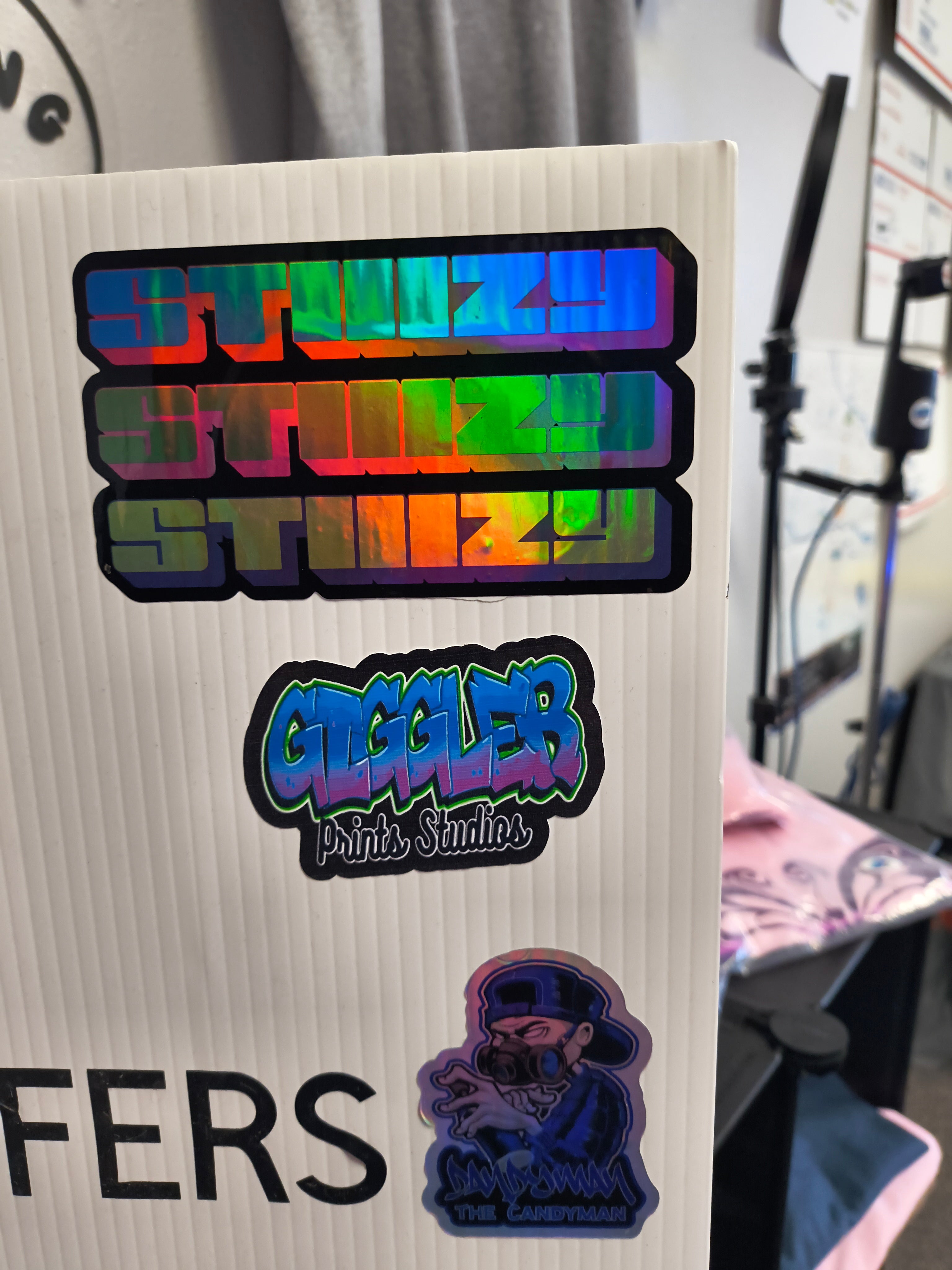 die cut stickers (3x3 custom)