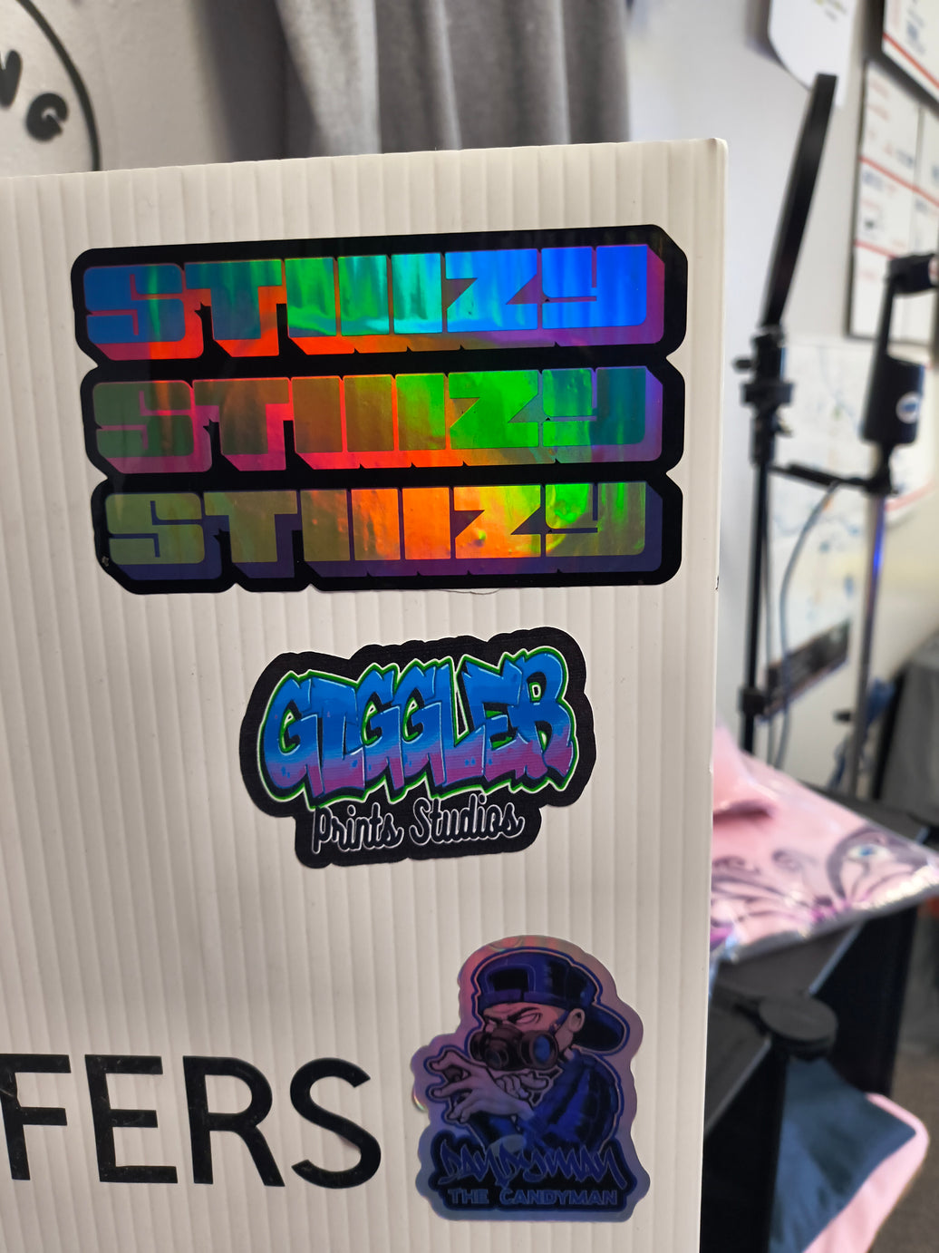 die cut stickers (3x3 custom)